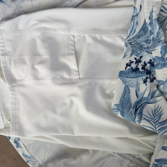 Tommy Bahama Tropical Blue and White Top and Skirt Set - Picture 7 of 11